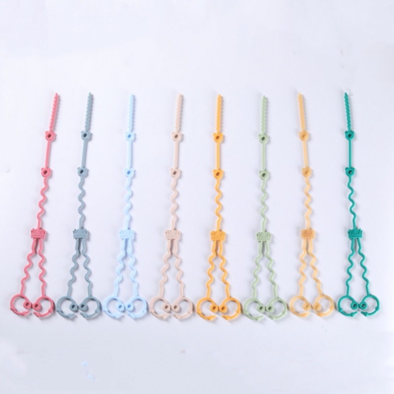 Baby Food Ideas - Baby Silicone Pacifier Chain Food Grade