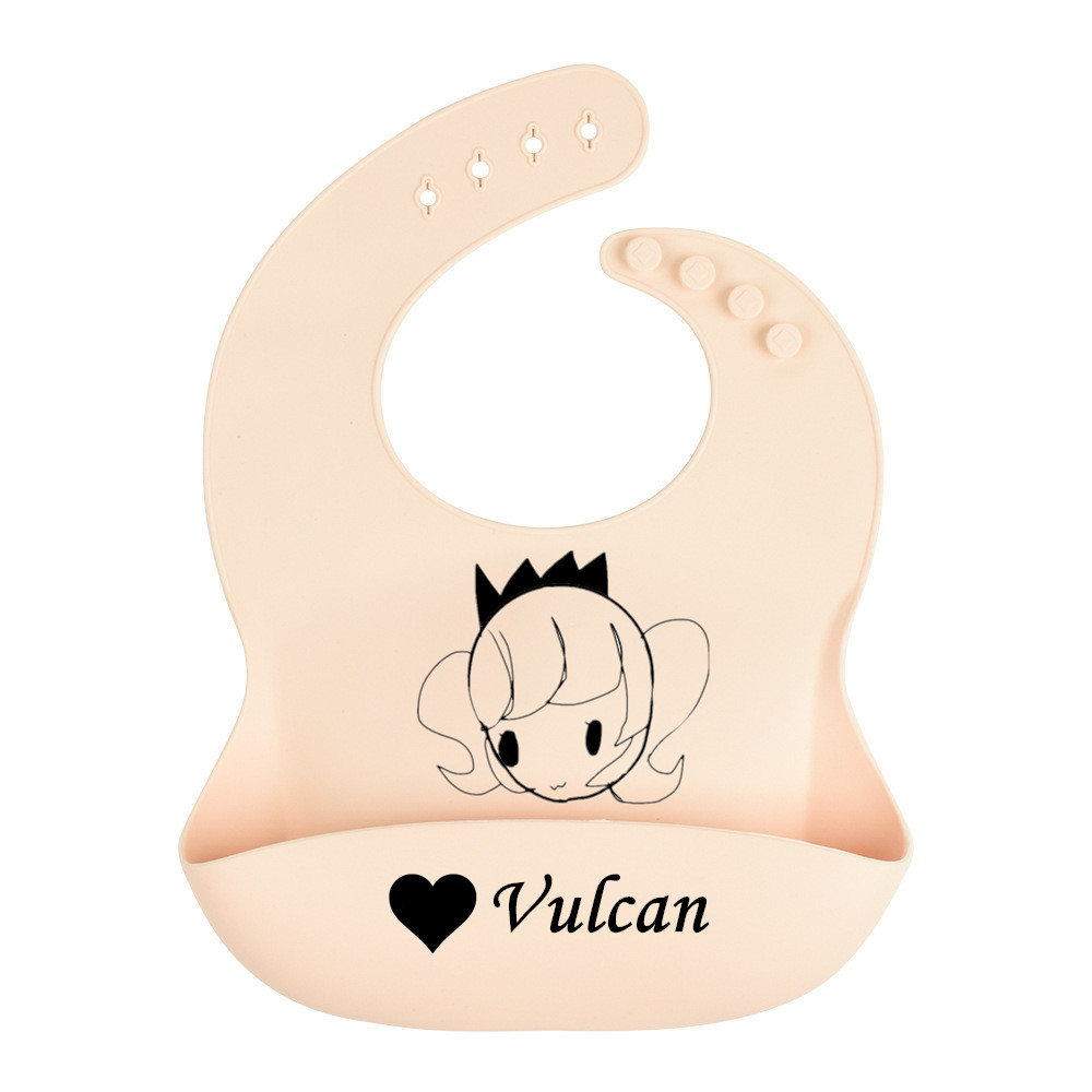 Baby Food Name - Personalized any name boy girl Silicone