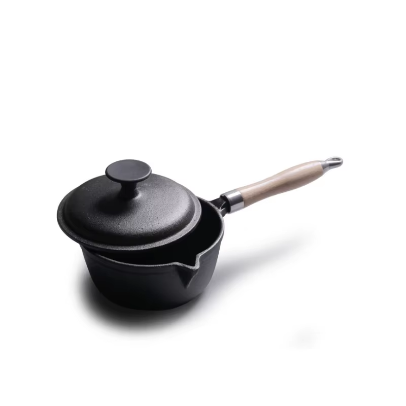 Baby Food With Iron - 15cm Cast Iron Milk Pot with