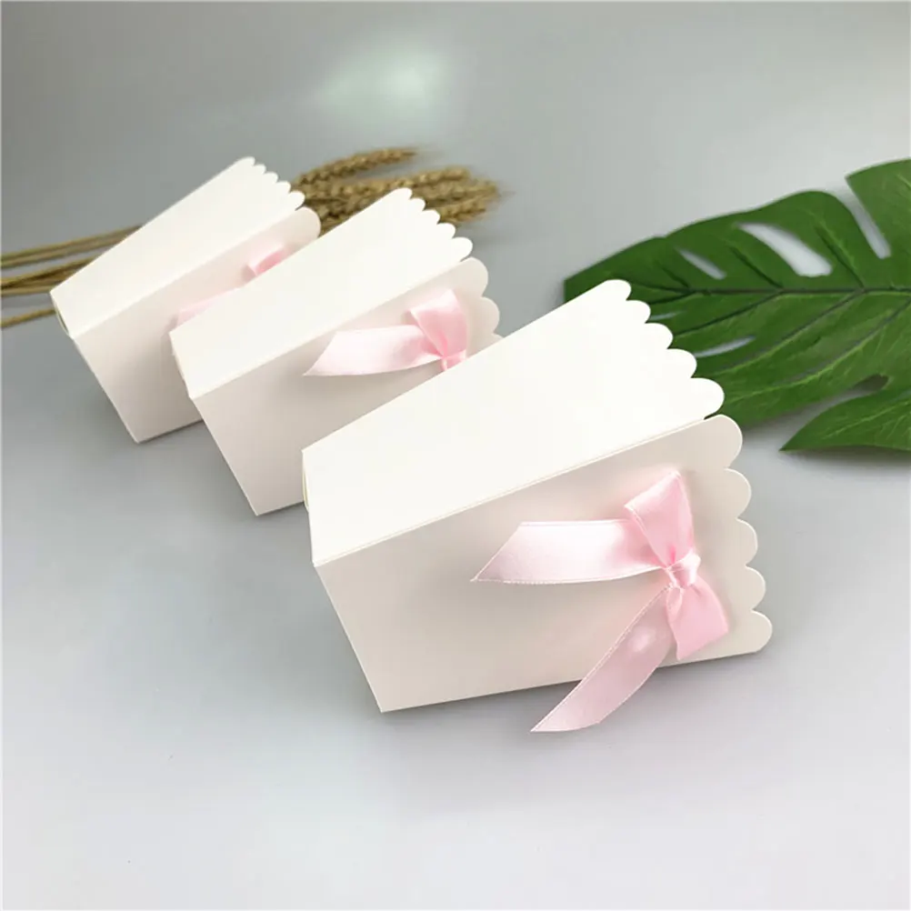 Baby Food Flavors - 12pcs Pink Bow Popcorn Box Party