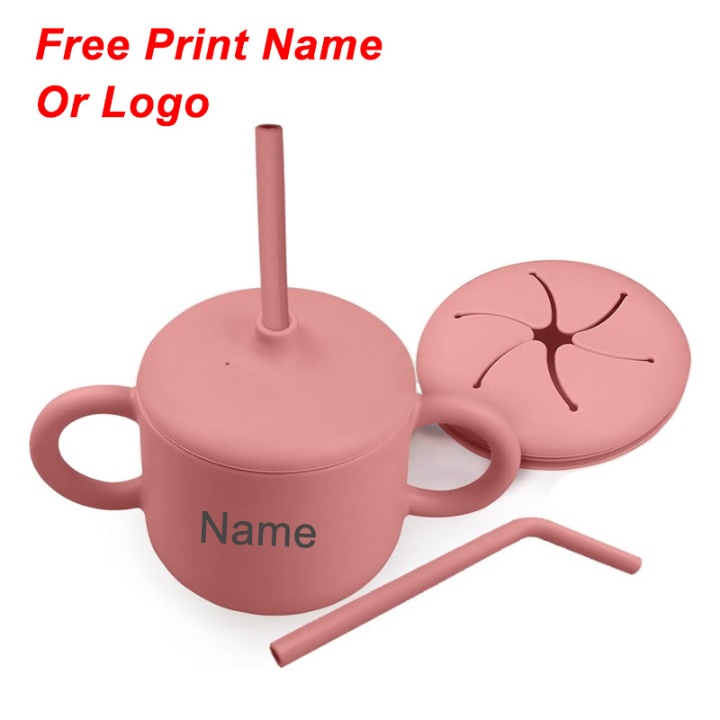 Baby Food Name - Food Grade Silicone Baby Feeding Cups
