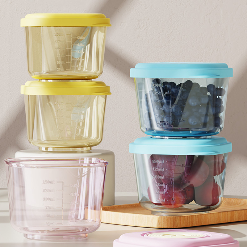 Baby Food Zone - 6 Pcs Baby Food Storage Containers