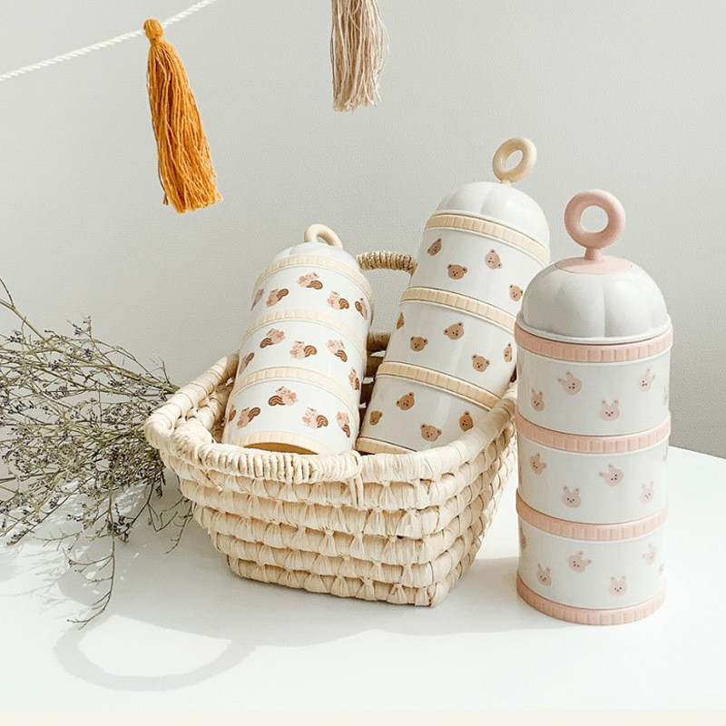 Baby Food Ideas - Cute Bear Milk Powder Box Baby