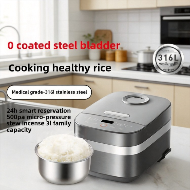 Baby Food Stew - 0 Coating Uncoated Rice Cooker, Large
