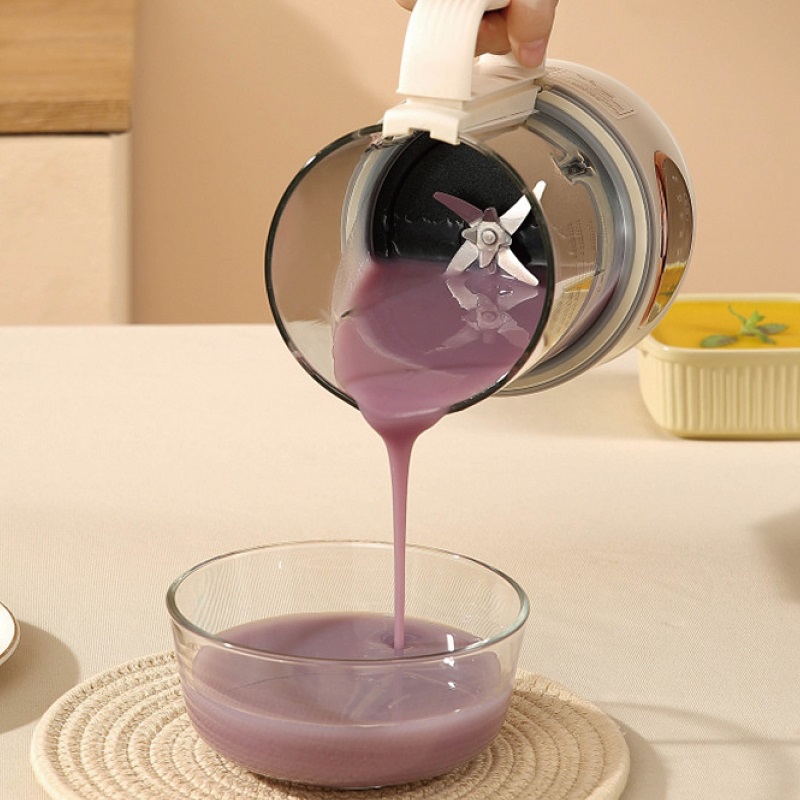 Baby Food Filter - 1.5L Electric Soymilk Machine Filter-free Wall