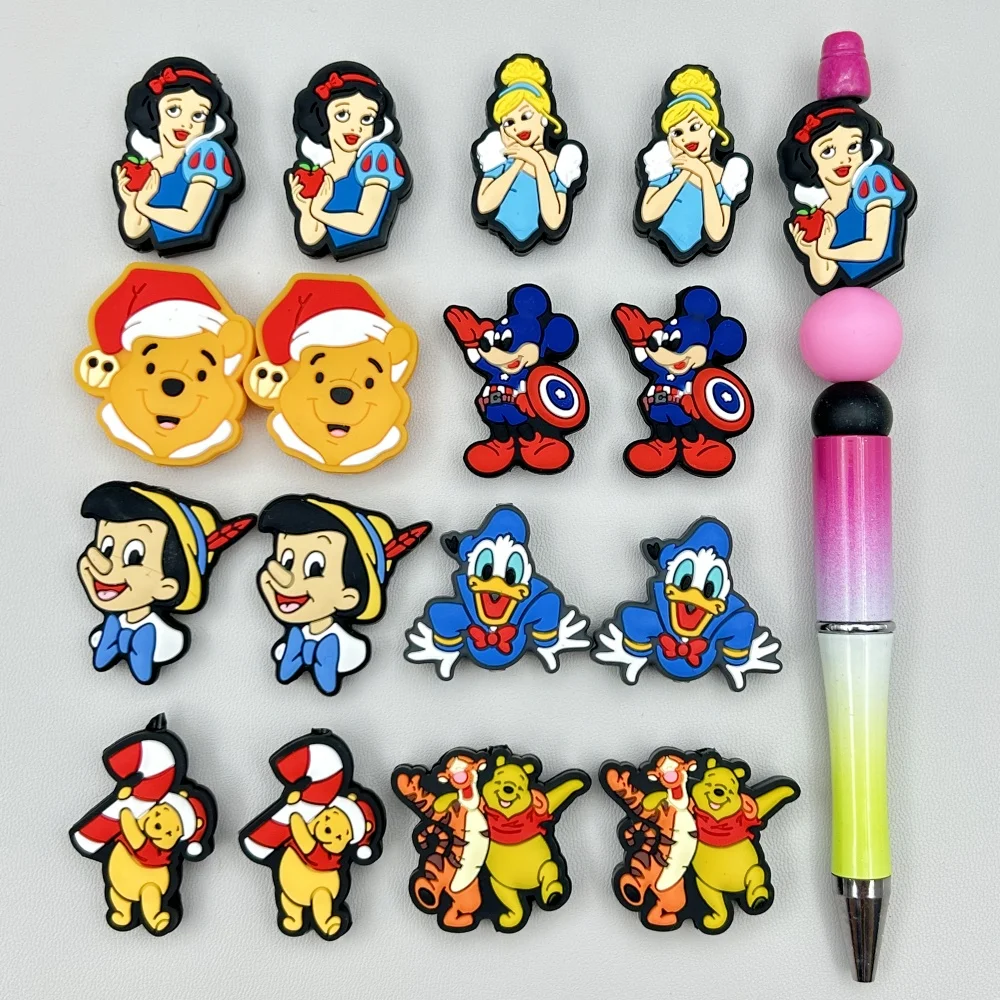 Baby Food Ideas - 10PC DIY Cartoon Mini Silicone Beads