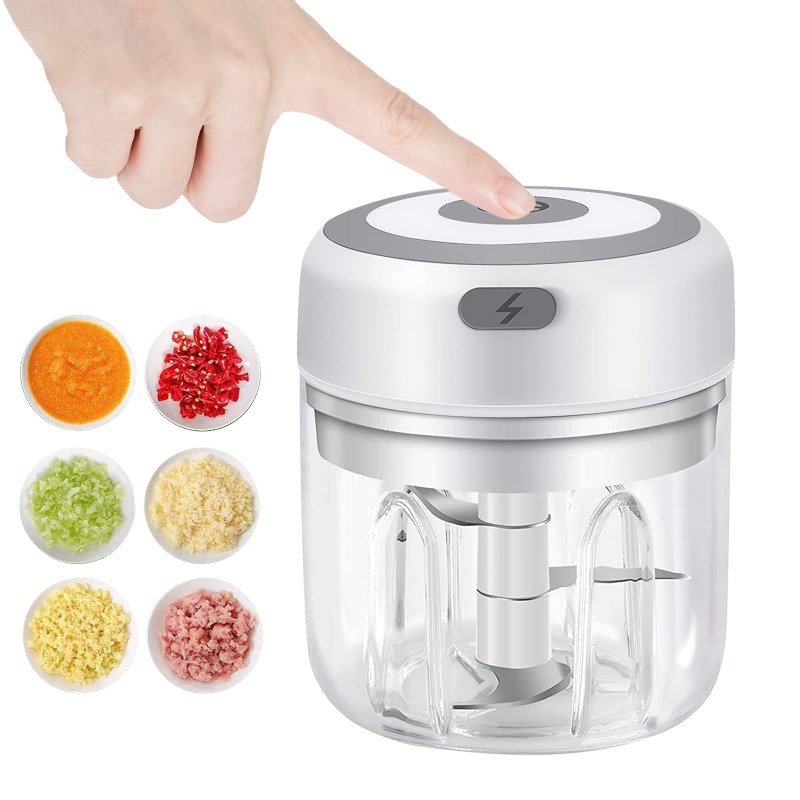 Baby Food Mixer - 250ML Electric Garlic Grinder Household Multifunctional