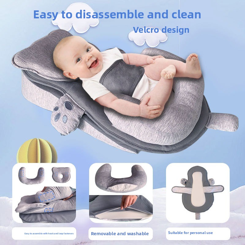 Feeding Baby Food - Anti Overflow Milk Choking Pillow Baby