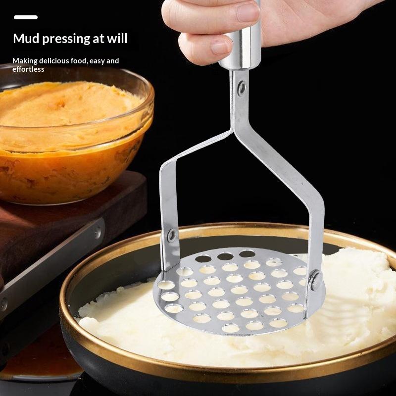Baby Food With Iron - Stainless Steel Potato Masher*Efficient Mashing Design