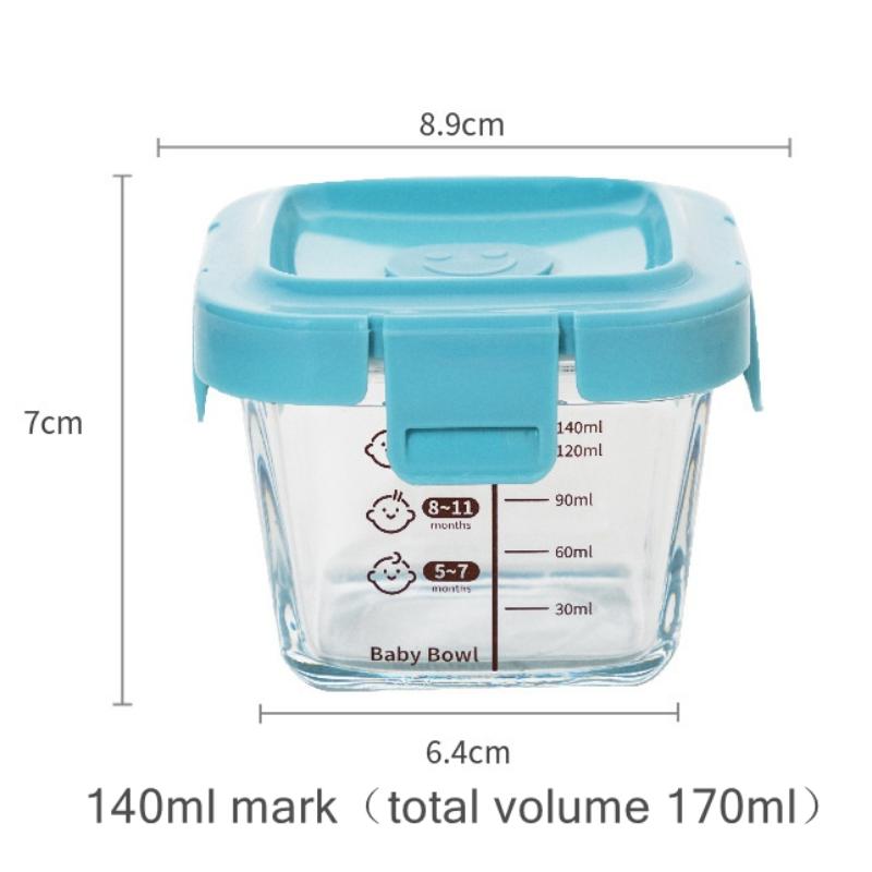 Baby Food Container - And Heat-resistant Storage Box Spock 3