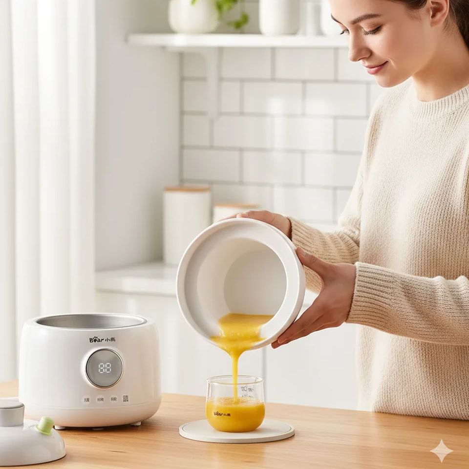 Baby Food Stew - Bear Baby Food Cooker Electric Slow
