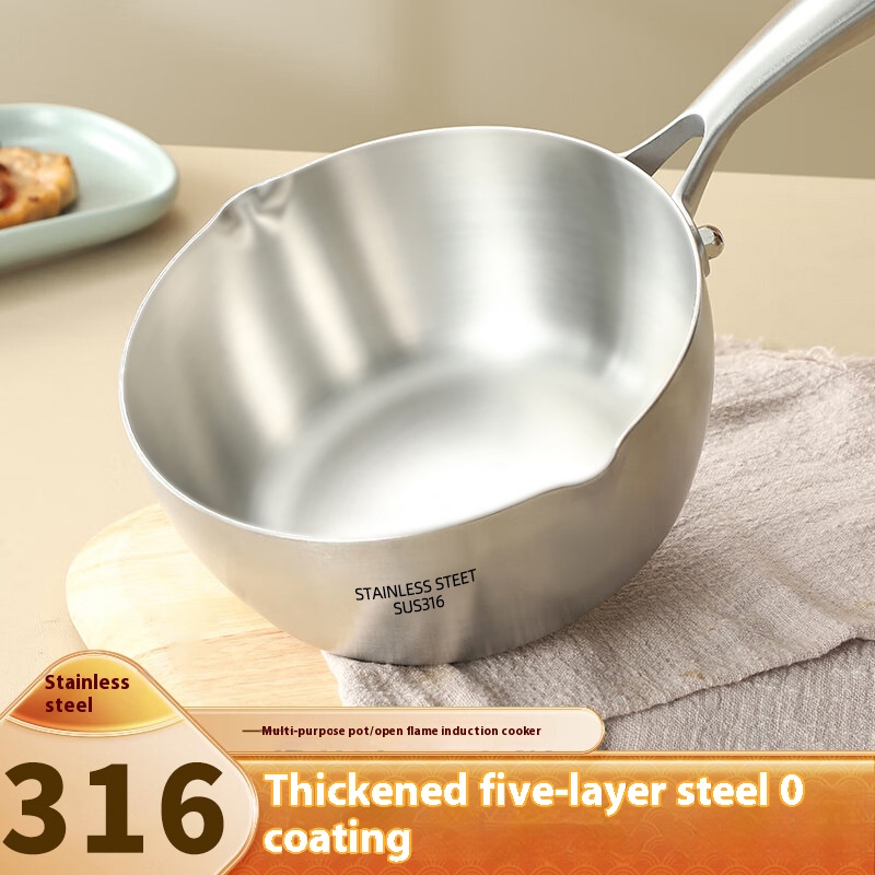 Baby Food Stew - 316 stainless steel pot thickening non-stick