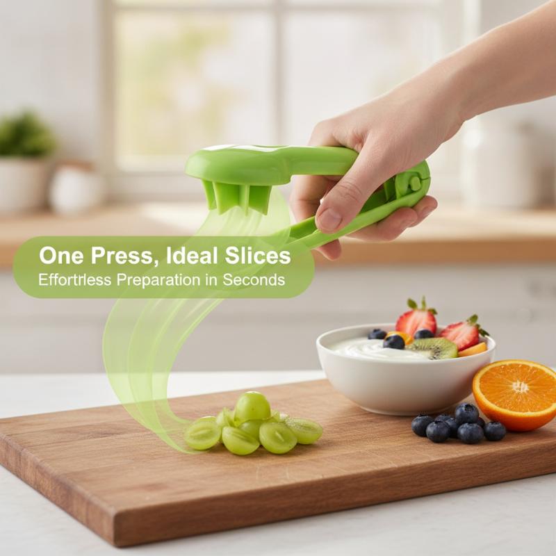 Baby Food With Iron - NEW 1Pc Food Grade Grape Slicer