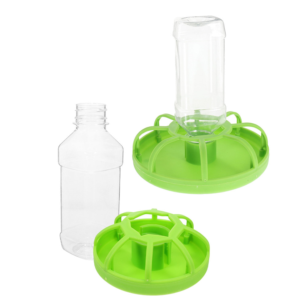 Easy Baby Food - 2Sets Quail Feeder Poultry Feeding Tray