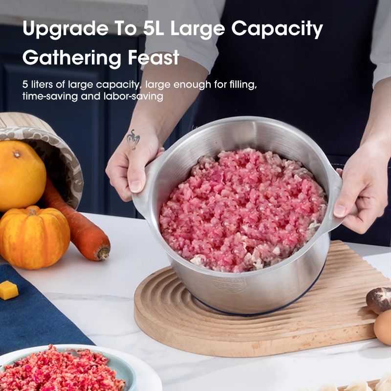 5L Electric Meat Grinders 304  - Baby Food Mixer review and price
