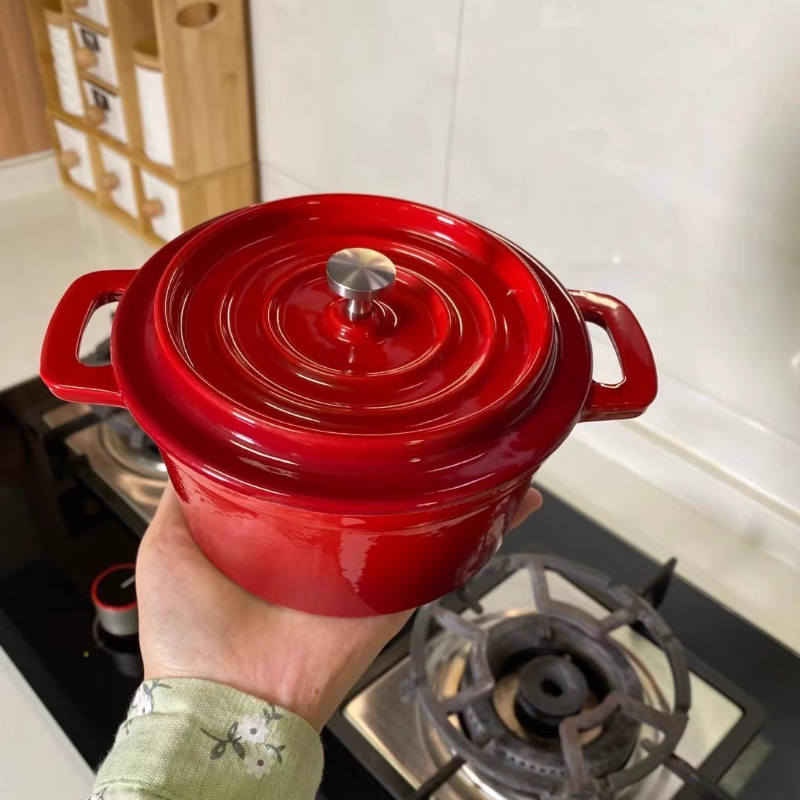 ‌Enameled Cast Iron Milk Pot,  - Baby Food With Iron review and price