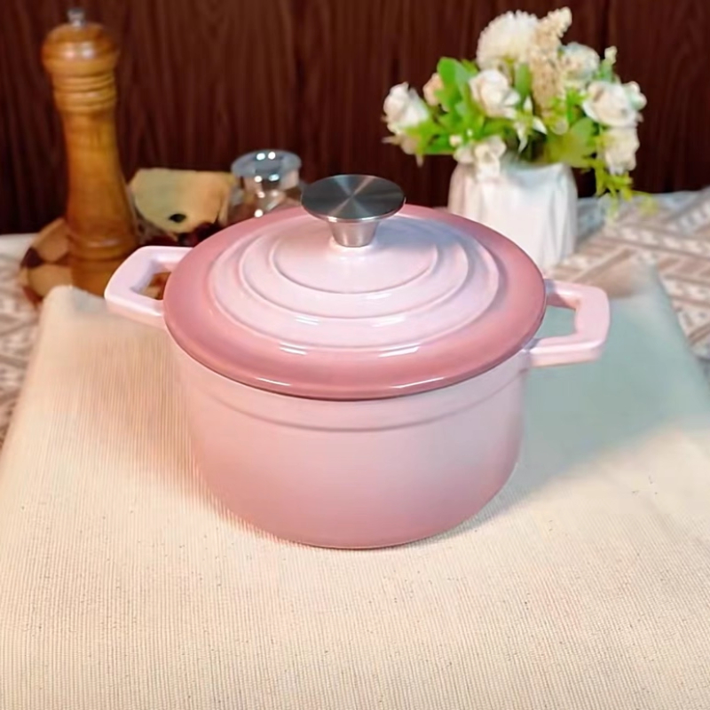 ‌Enameled Cast Iron Milk Pot,  - Baby Food With Iron review and price