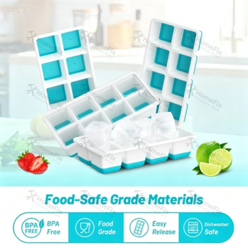 New 8‑Grid Ice Cube Mold, Soft - Baby Food Homemade review and price