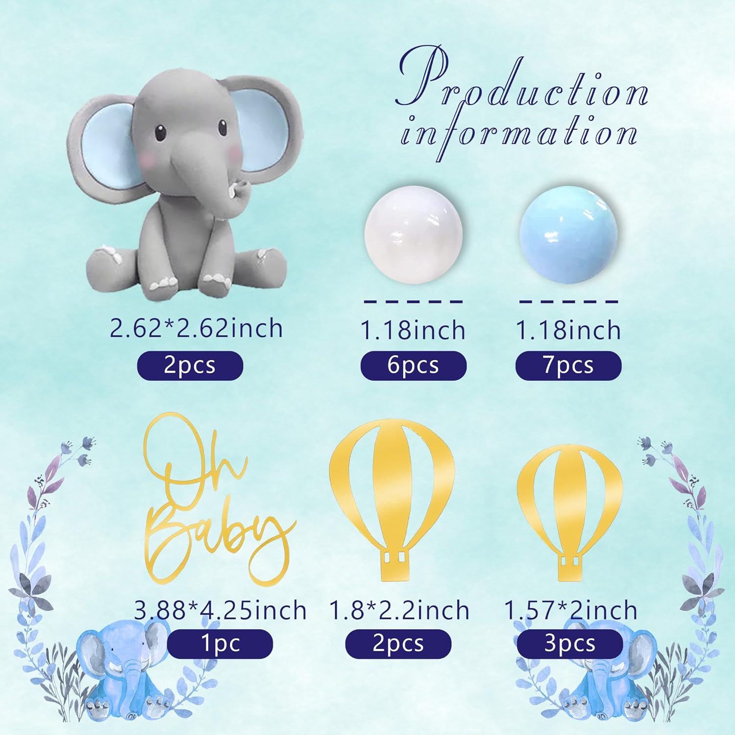 Elephant Cake Decoration Baby  - Baby Food Ideas review and price
