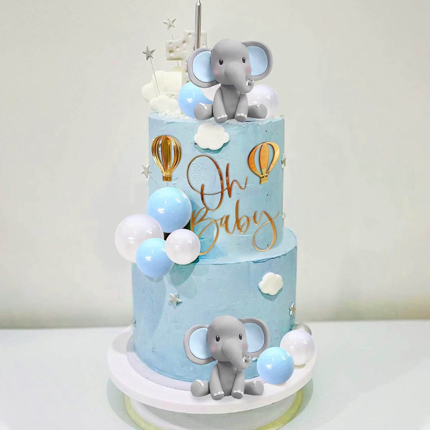 Elephant Cake Decoration Baby  - Baby Food Ideas review and price