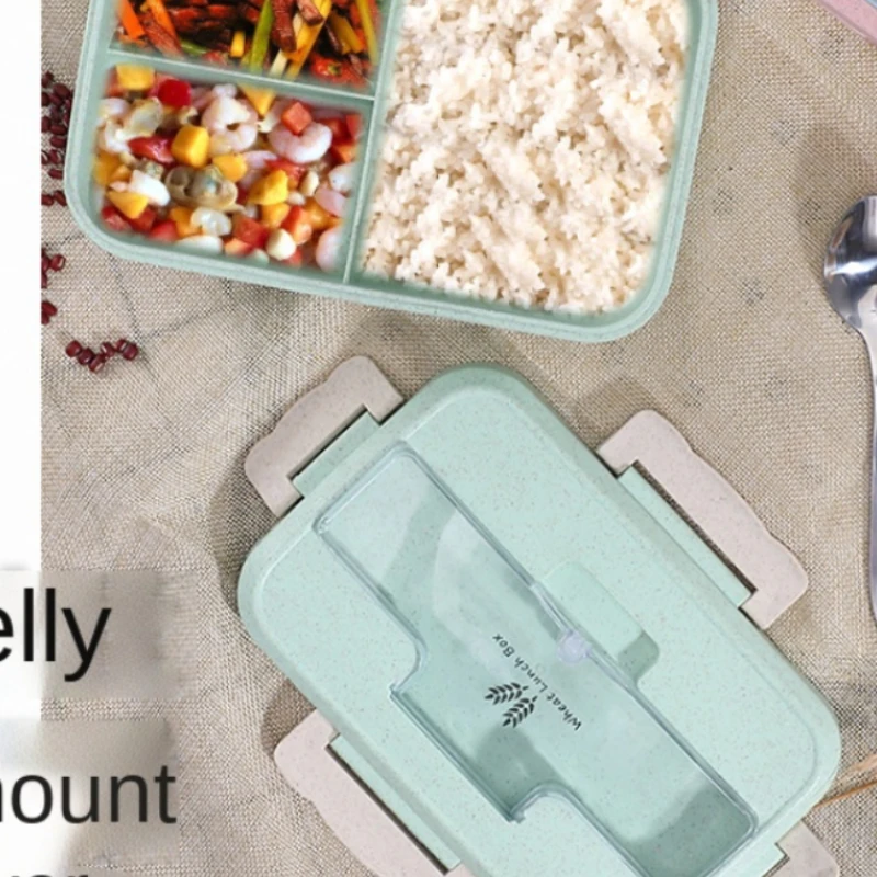 Microwave Lunch Box Wheat Stra - Baby Food Container review and price