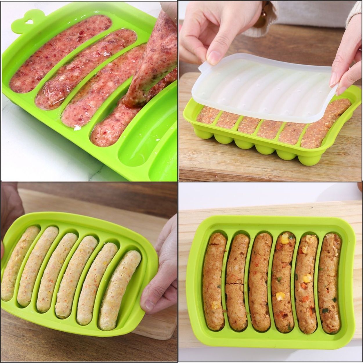 Food Grade Silicone Sausage Mo - Baby Food Homemade review and price