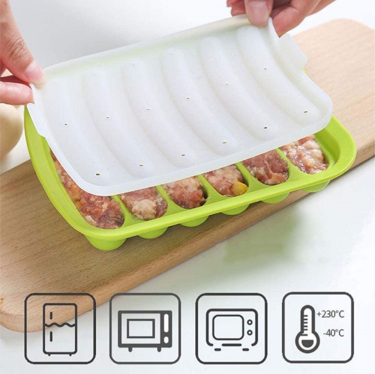 Food Grade Silicone Sausage Mo - Baby Food Homemade review and price