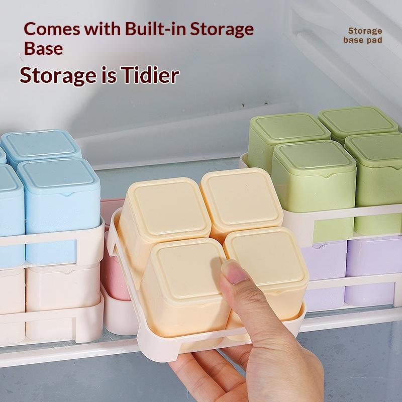 4 Grids Baby Food Storage Cont - Baby Food Homemade review and price