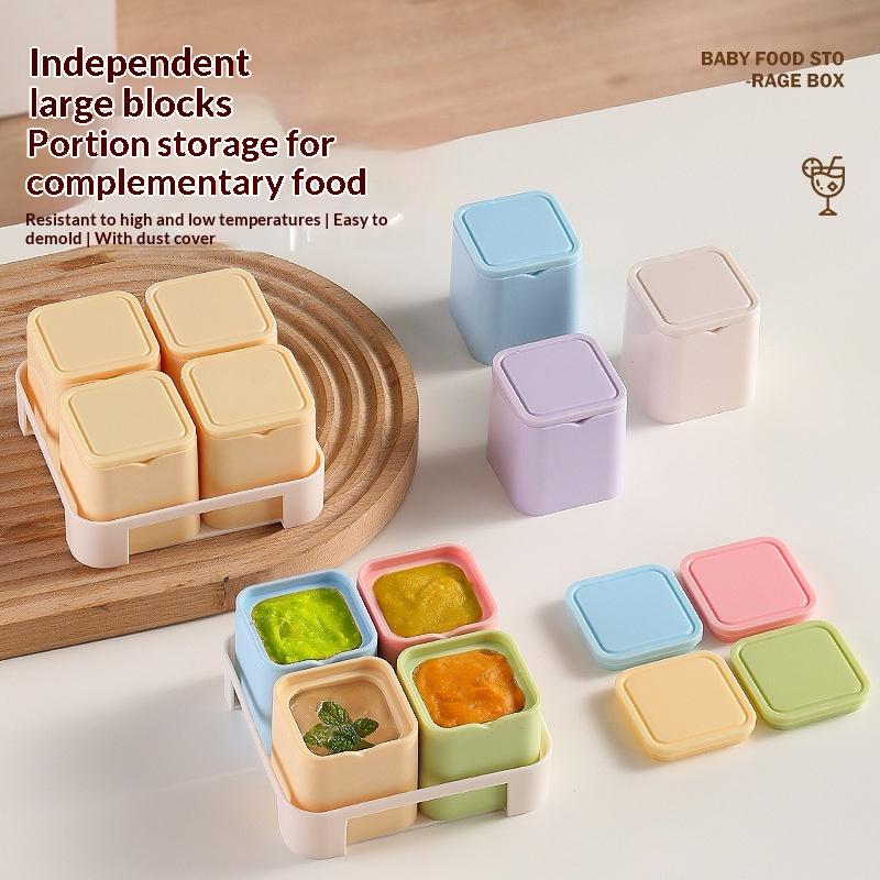 4 Grids Baby Food Storage Cont - Baby Food Homemade review and price