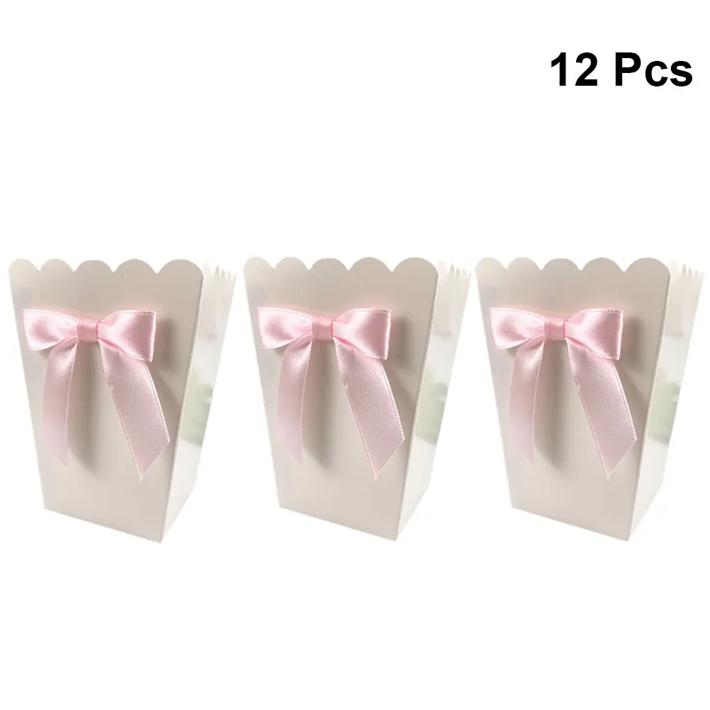 12pcs Pink Bow Popcorn Box Par - Baby Food Flavors review and price