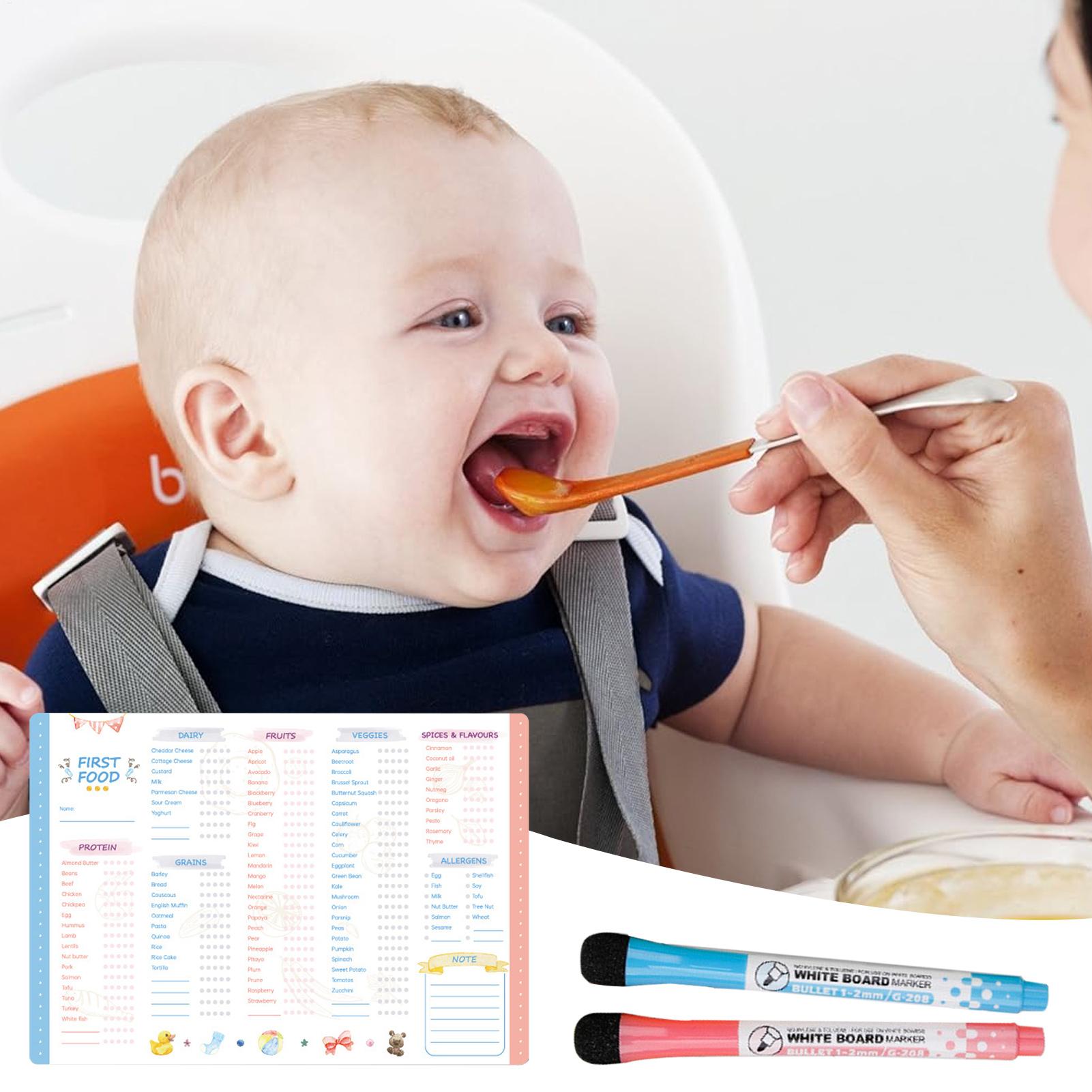 Baby First Foods Checklist Mag - Baby Food Tracker review and price