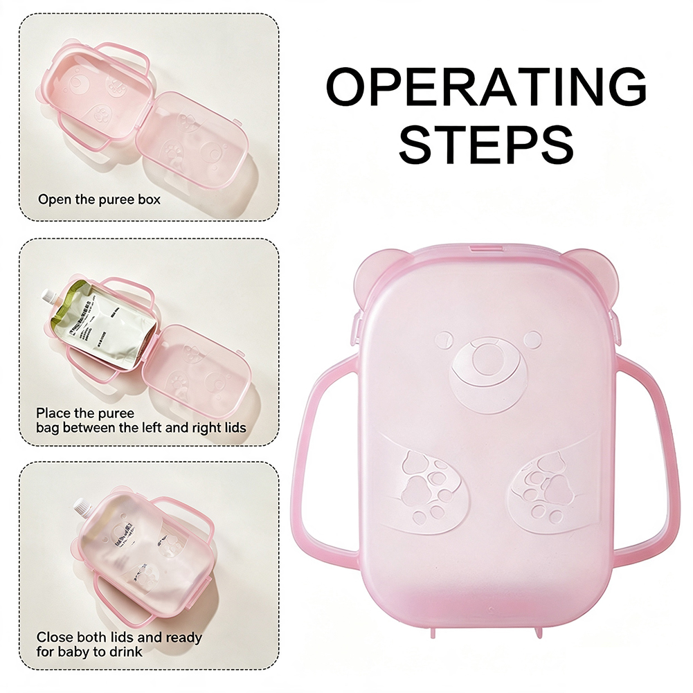 Squeeze Proof Pouch Holder Foo - Baby Food Zone review and price