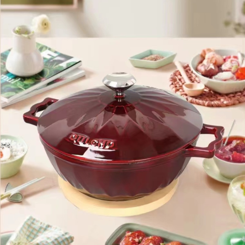 Enameled Cast Iron Dutch Oven  - Baby Food With Iron review and price