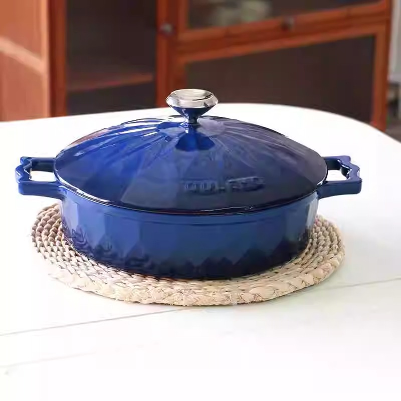 Enameled Cast Iron Dutch Oven  - Baby Food With Iron review and price