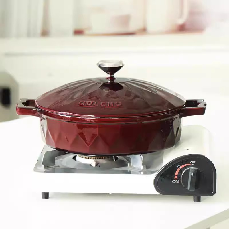 Enameled Cast Iron Dutch Oven  - Baby Food With Iron review and price