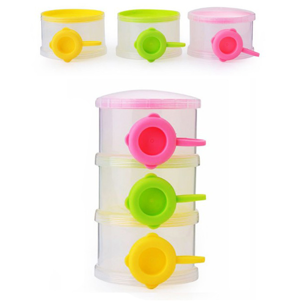 3 Layers Portable Milk Powder  - Feeding Baby Food review and price