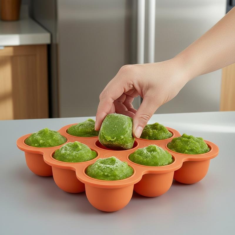 Baby Food Silicone Container 9 - Easy Baby Food review and price