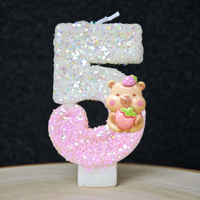 New Capybara Candles Cake Deco - Baby Food Ideas review and price