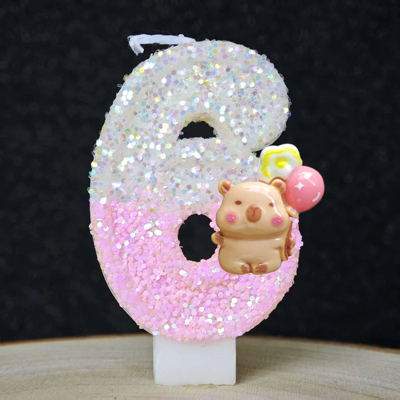 New Capybara Candles Cake Deco - Baby Food Ideas review and price