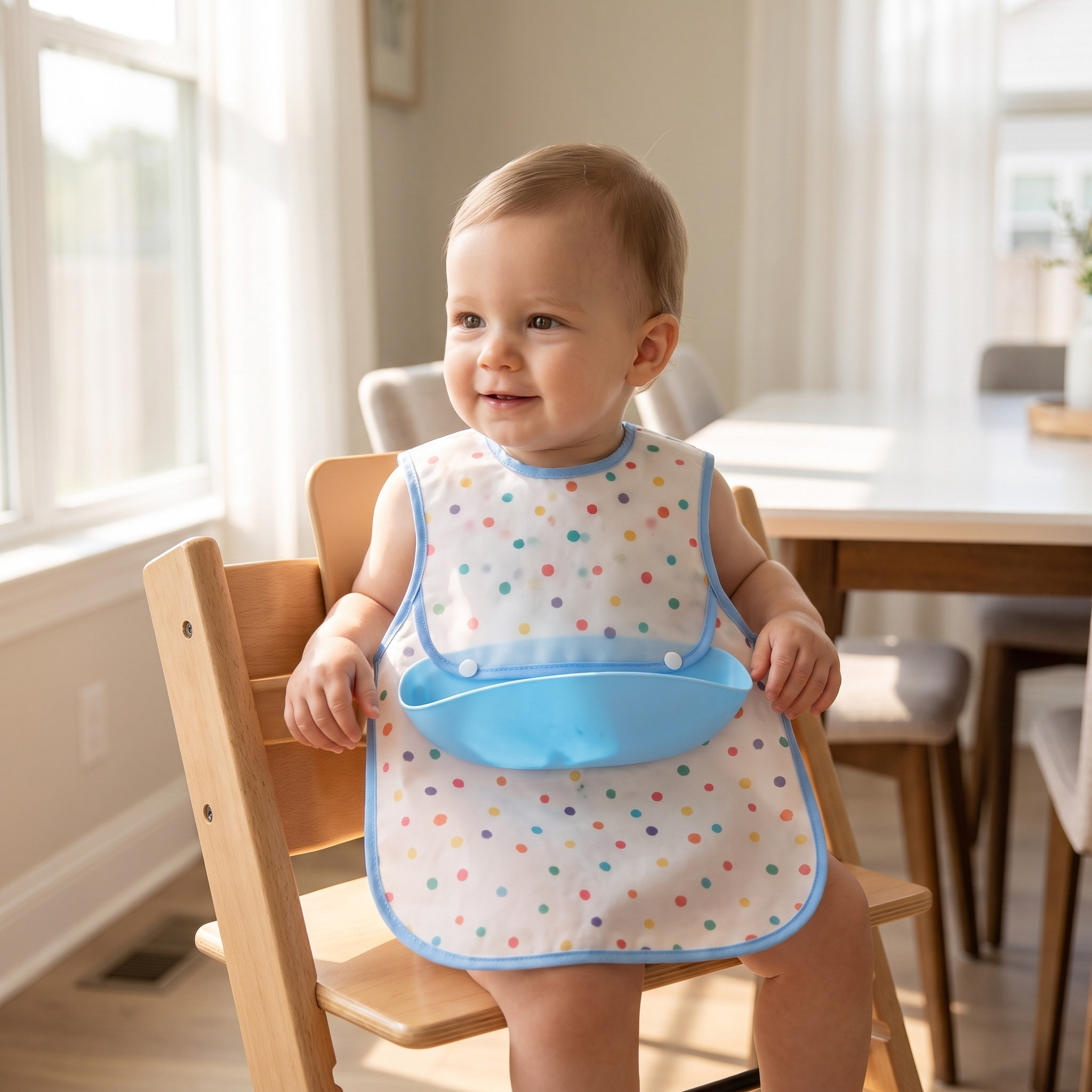 Toddler Bib with Pocket Waterp - Feeding Baby Food review and price