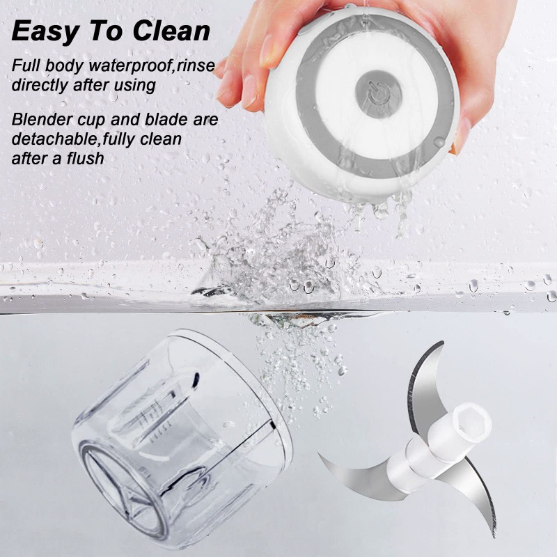 250ML Electric Garlic Grinder  - Baby Food Mixer review and price