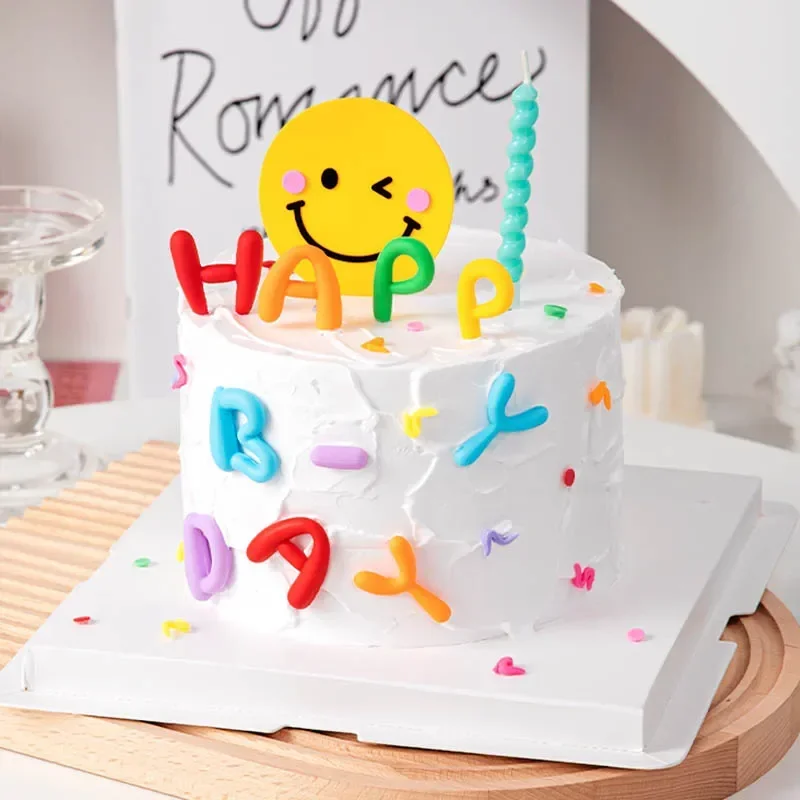 1 Set Happy Birthday Cake Topp - Baby Food Flavors review and price