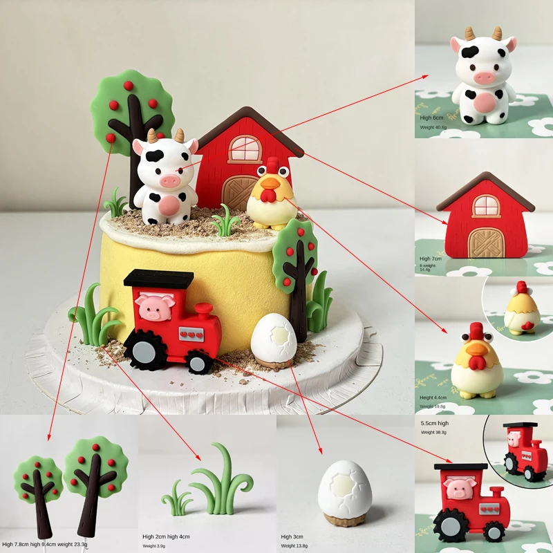 Cartoon Children's Cake Decora - Baby Food Flavors review and price