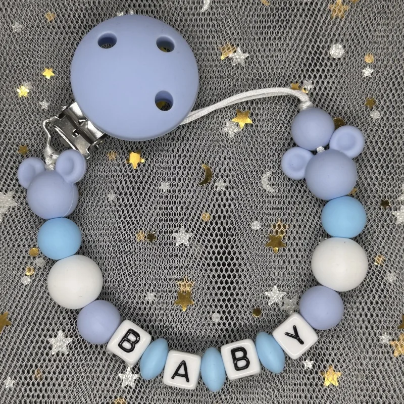 Baby Pacifier Clip Personalise - Baby Food Name review and price