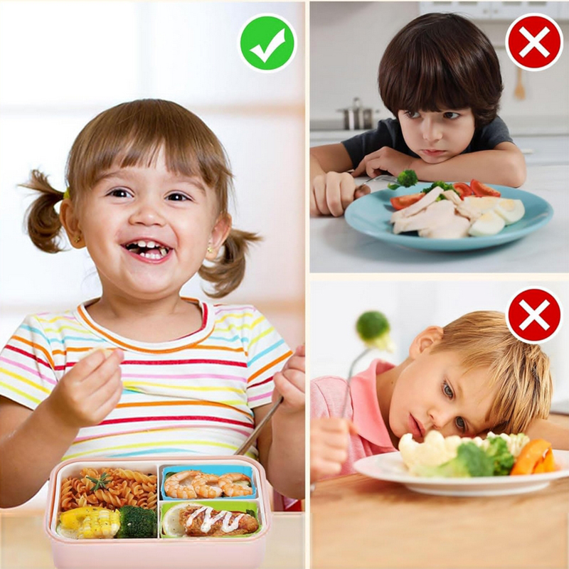 8PCS Silicone Lunch Box Divide - Baby Food Container review and price