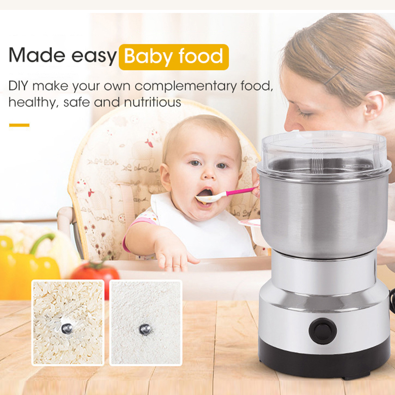 Mini Electric Grinder 4 Blades - Baby Food Mixer review and price