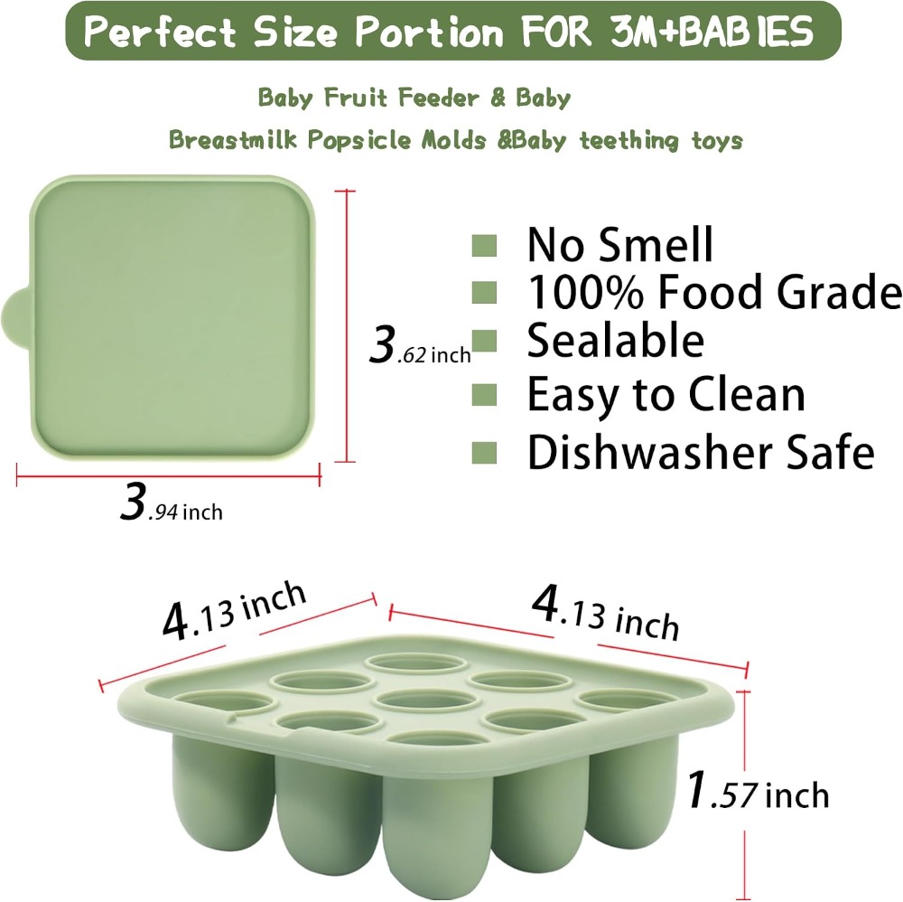 Baby Food Freezer Tray, Silico - Baby Food Homemade review and price