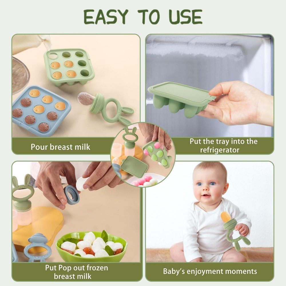 Baby Food Freezer Tray, Silico - Baby Food Homemade review and price