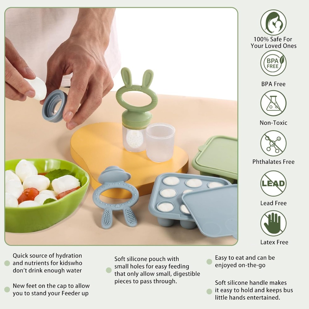 Baby Food Freezer Tray, Silico - Baby Food Homemade review and price