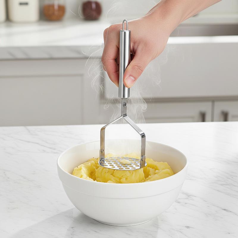 [J] 1Pcs Stainless Steel Potat - Baby Food With Iron review and price